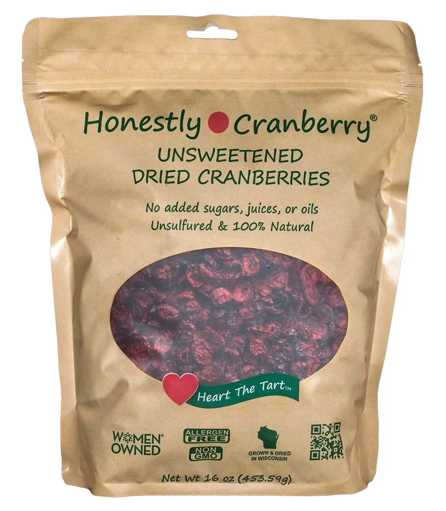 Honestly Cranberry Unsweetened Dried Cranberries