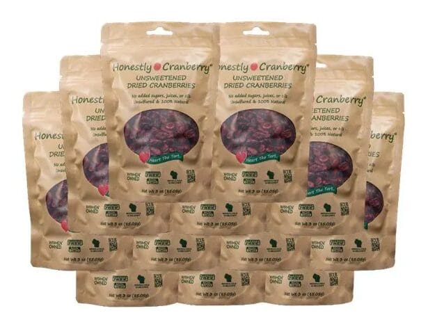 Honestly Cranberry Unsweetened Dried Cranberries